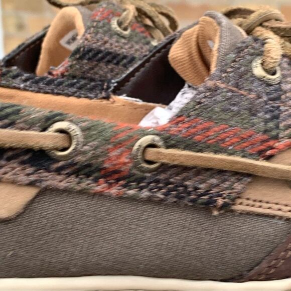 Sperry Top-Sider Women's Bluefish Wool Boat Shoe Dark Brown Leather Size 6.5 - Picture 11 of 14